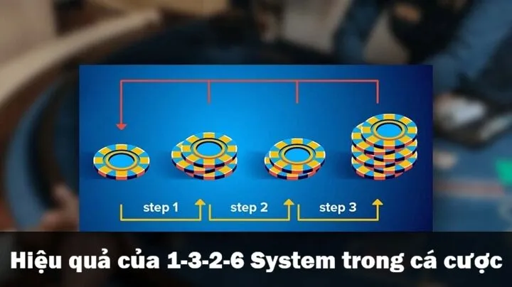 Hiệu quả 1-3-2-6 System mang lại trong cá cược